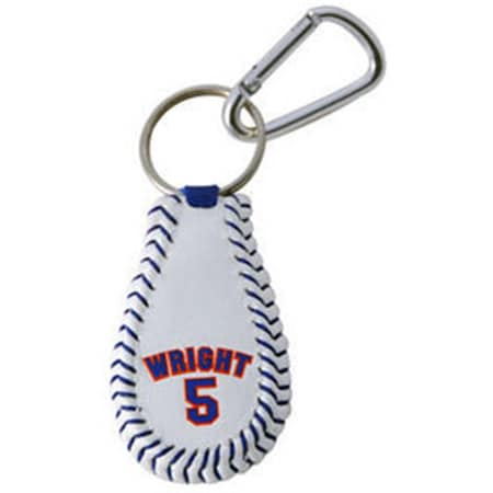 Gamewear New York Mets Keychain - David Wright Classic Baseball 7731400547
